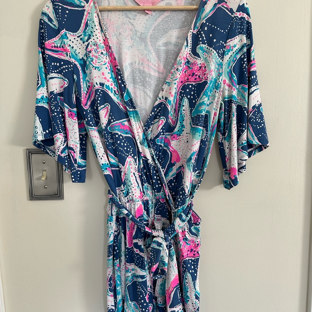 Lilly Pulitzer Colorful Starfish Romper